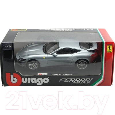Масштабная модель автомобиля Bburago Ferrari  Roma / 18-26029 (серый)