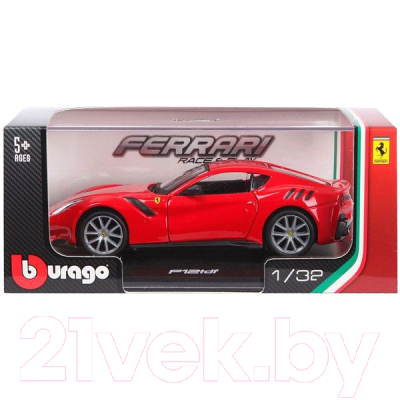 Масштабная модель автомобиля Bburago Ferrari R&P F12TDF / 18-46014 (красный)