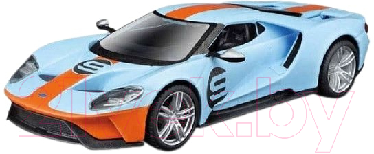 Масштабная модель автомобиля Bburago 2019 Ford GT Heritage Edition / 18-41164