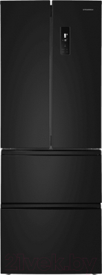 Холодильник с морозильником Maunfeld MFF180NFBE01