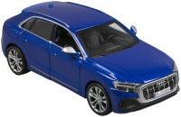 Масштабная модель автомобиля Bburago 2020 Audi SQ8 / 18-43054 (синий) - 