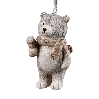 

Елочная игрушка, Decor. Мишка с фонарем / 58997