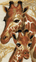 Набор для вышивания Риолис Жирафы / 1697 - 