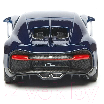 Масштабная модель автомобиля Bburago Bugatti Chiron / 18-43060 (синий)
