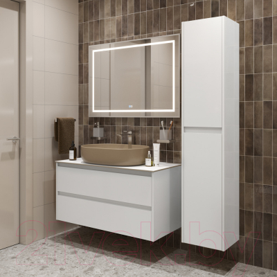 Тумба с умывальником BelBagno Kraft 100 / KRAFT100BO-KEPBO-1084H316-SET