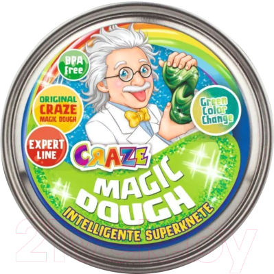 Набор для творчества Craze Magic Dough Попрыгунчик Опыты профессора / 35245.B (зеленый)