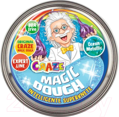 Набор для творчества Craze Magic Dough Попрыгунчик Опыты профессора / 35245.E (голубой)