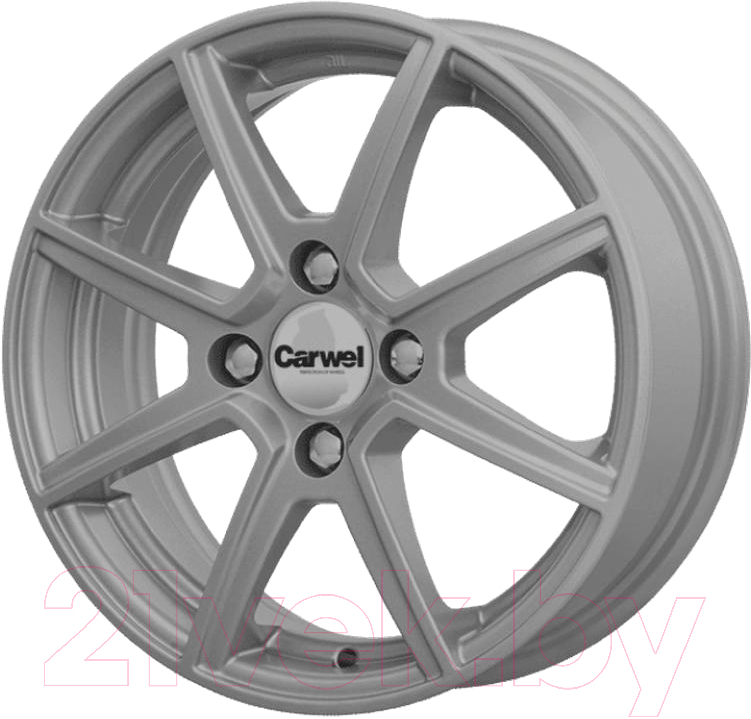 Литой диск Carwel Каппа 14x5.5" 4x100мм DIA 60.1мм ET 43мм SB