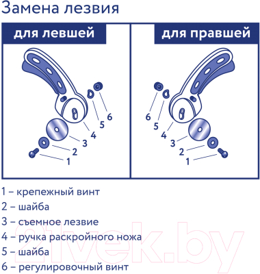 Нож раскройный Фирма Гамма DKS-028