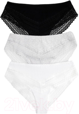 Изображение товара Комплект женских трусов Mark Formelle 412538-3 (р.110, белый)