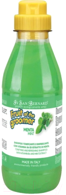 Шампунь для животных Iv San Bernard Fruit Of The Groomer Mint для любого типа шерсти (500мл)