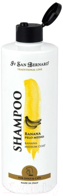 Шампунь для животных Iv San Bernard Traditional Line Banana для шерсти средней длины / SHAB500 (500мл)