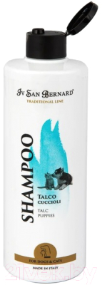 Шампунь для животных Iv San Bernard Traditional Line Talc для щенков и котят / SHTALC500 (500мл)