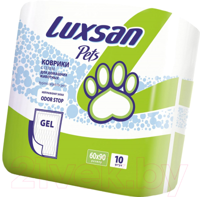Одноразовая пеленка для животных Luxsan Premium Gel 60x90 (30шт)