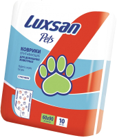 Одноразовая пеленка для животных Luxsan Pets Premium 60x90 (10шт) - 