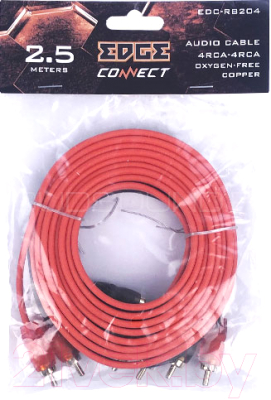 Межблочный кабель для автоакустики EDGE EDC-RB204