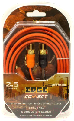 Межблочный кабель для автоакустики EDGE EDC-RT202