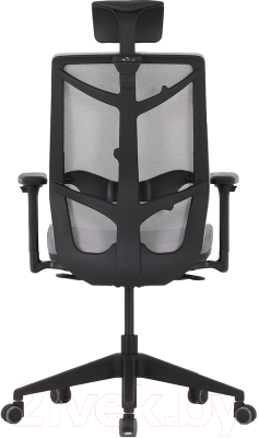 Кресло офисное Chair Meister Nature II 3D с подлокотниками слайдер (черный/серый)