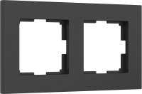 Рамка для выключателя Werkel W0022908 (черный матовый) - 