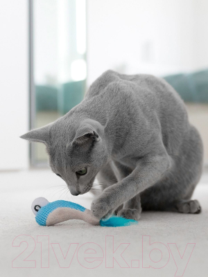 Набор игрушек для кошек Petstages Dental Креветки с кошачьей мятой / 67836