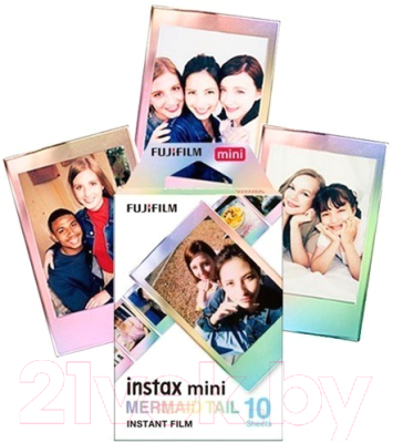 Фотопленка Fujifilm Colorfilm Instax Mini 10 pack Mermaid Tail / 16648402
