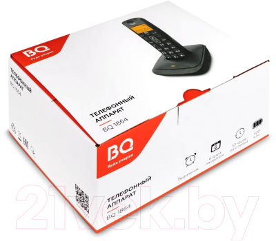 Мобильный телефон BQ Dect BQ-1864 (черный)