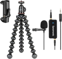 Микрофон Saramonic LavMic + штатив GorillaPod 1K Kit Smart JB01636-BWW - 