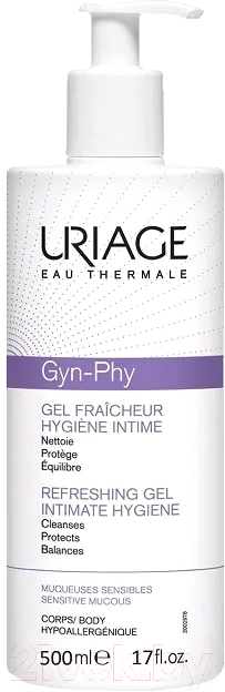 Гель для интимной гигиены Uriage Gyn-Phy Освежающий
