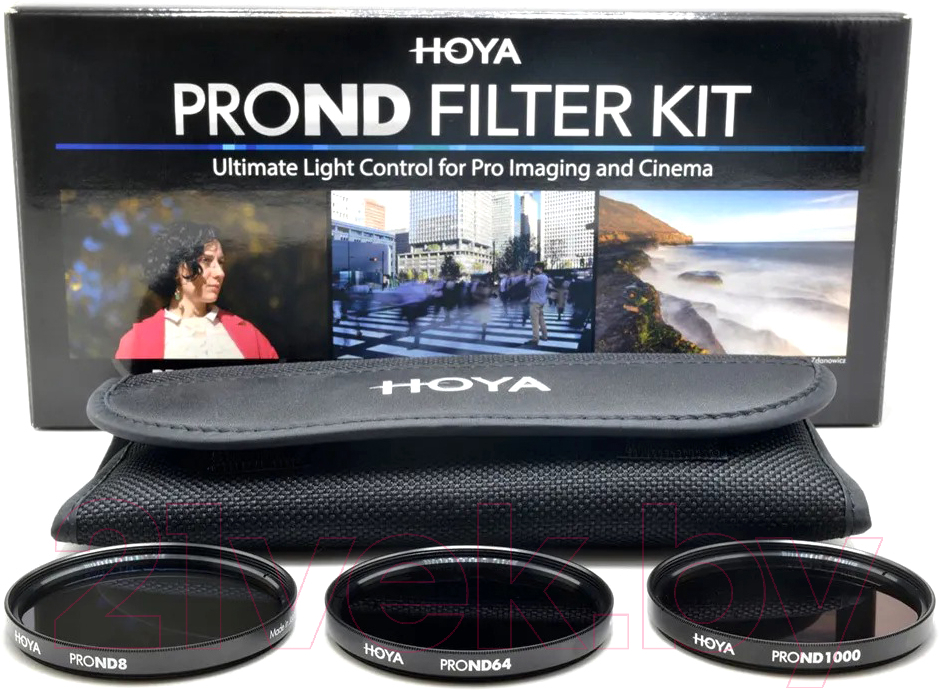 Светофильтр Hoya 58.0MM Pro ND Filter Kit 8/64/1000 / 24066069023