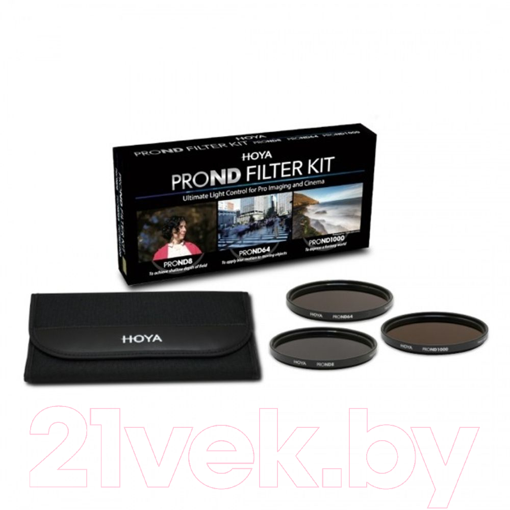 Светофильтр Hoya 82.0MM Pro ND Filter Kit 8/64/1000 / 24066069078