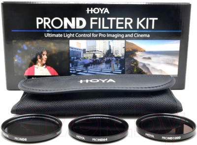 Светофильтр Hoya 82.0MM Pro ND Filter Kit 8/64/1000 / 24066069078