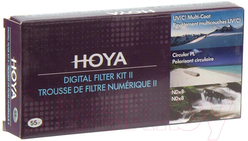 Светофильтр Hoya 55.0MM комплект Digital Filter Kit: UV (C) HMC Multi PL-CIR NDX8