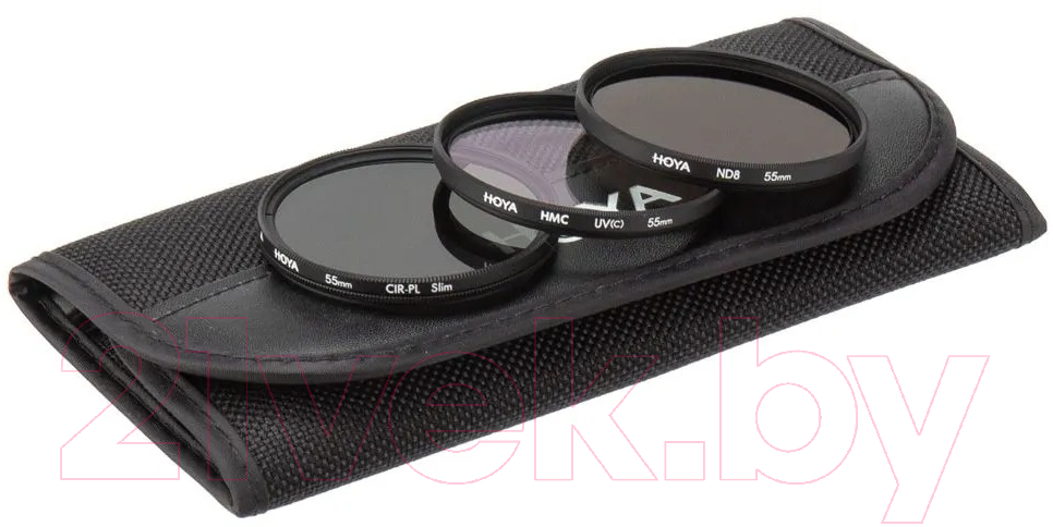 Светофильтр Hoya 55.0MM комплект Digital Filter Kit: UV (C) HMC Multi PL-CIR NDX8