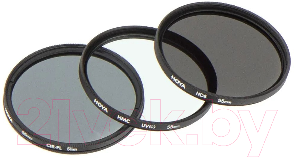 Светофильтр Hoya 55.0MM комплект Digital Filter Kit: UV (C) HMC Multi PL-CIR NDX8