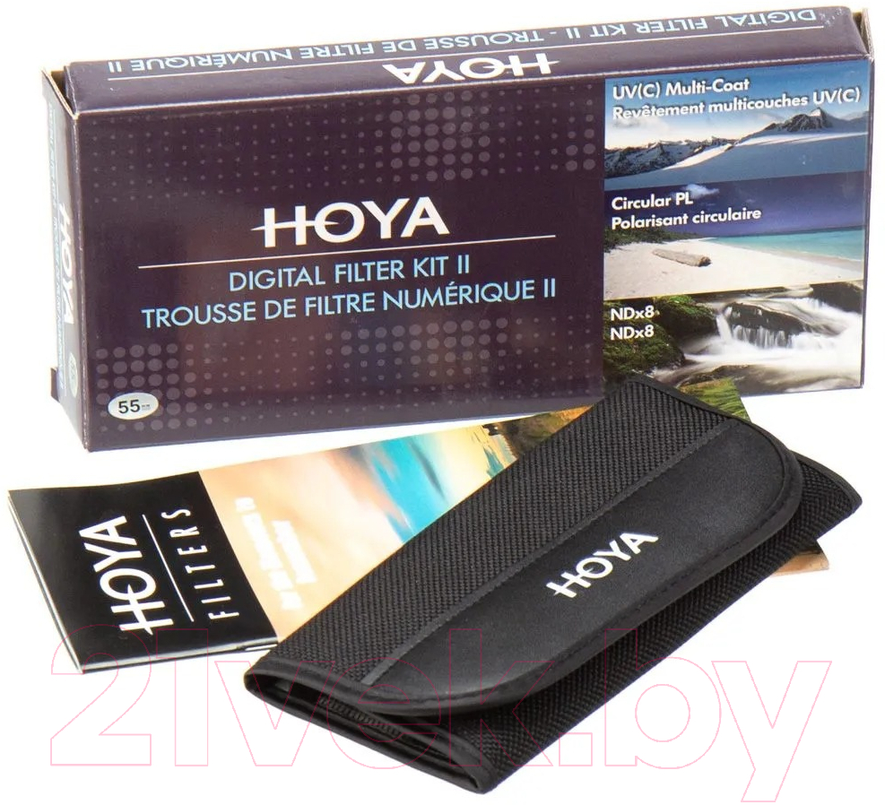 Светофильтр Hoya 55.0MM комплект Digital Filter Kit: UV (C) HMC Multi PL-CIR NDX8