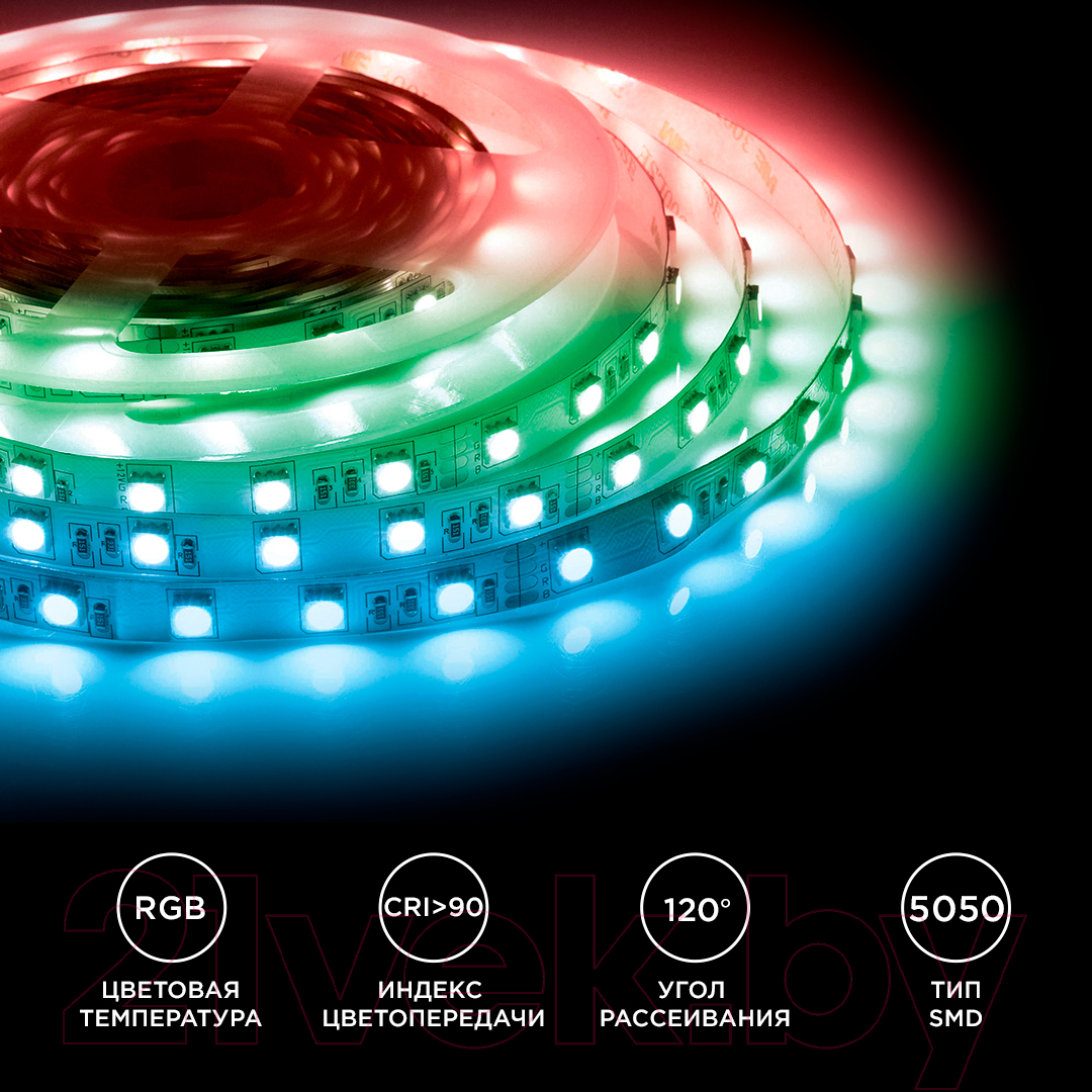 Светодиодная лента Apeyron Electrics SMD5050 / 00-337