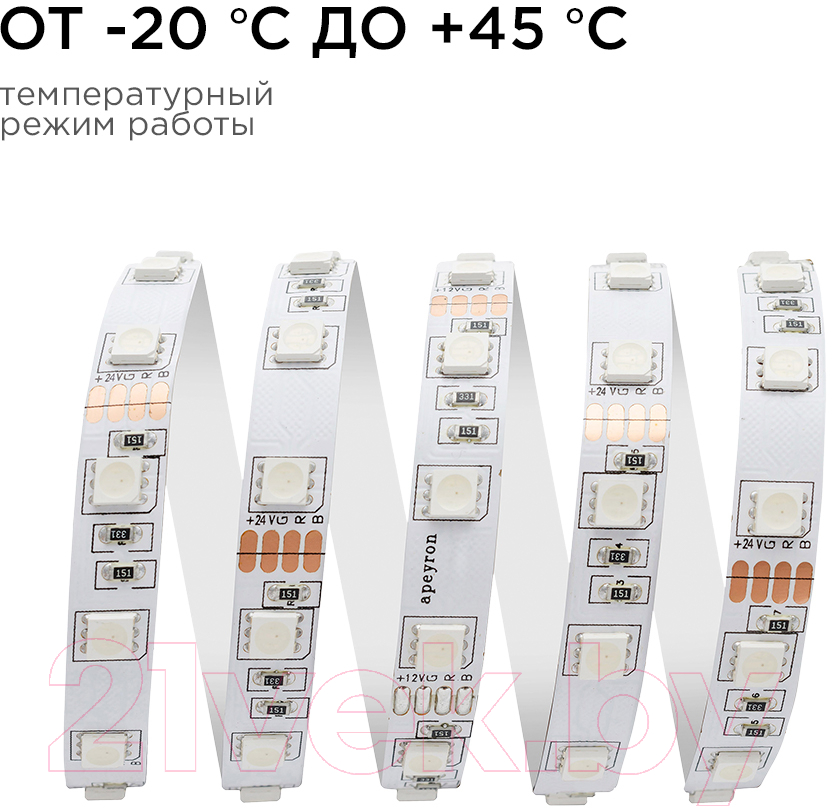 Светодиодная лента Apeyron Electrics SMD5050 / 00-337