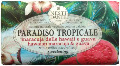 Мыло твердое Nesti Dante Hawaiian Maracuja & Guava (250г)
