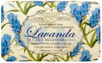 Мыло твердое Nesti Dante Lavanda Blu Del Mediterraneo (150г) - 