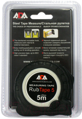 Рулетка ADA Instruments RubTape 5 / A00156