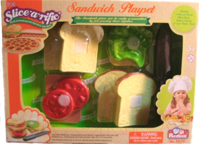 Набор игрушечных продуктов RedBox Сендвич / 22175