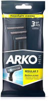 Набор бритвенных станков Arko Men Reg2 2 лезвия (3шт) - 