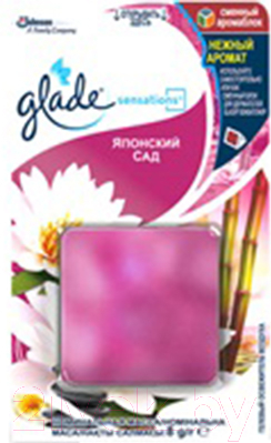 Сменный блок для освежителя воздуха Glade Sensations Японский сад (8г)