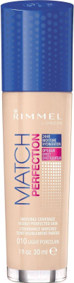 Тональный крем Rimmel Match Perfection Foundation тон 010 (30мл)