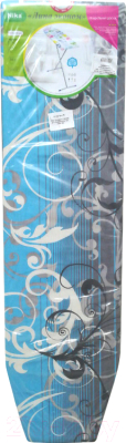 Гладильная доска Ника Лина Эконом / ЭК1 (серые с синими полосами)