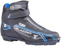 Ботинки для беговых лыж TREK Blazzer Control 3 NNN (черный/синий, р-р 37) - 