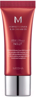 BB-крем Missha M Perfect Cover EX SPF42/PA+++ No. 27 (20мл)