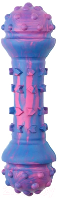 Игрушка для собак Mr. Kranch Гантель / MKR001124 (ароматизированная, разноцветный)