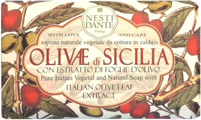 Мыло твердое Nesti Dante Olivae Di Sicilia (150г)