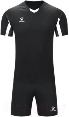 Футбольная форма Kelme Football Suit / 7351ZB3130-003 (р-р 130, черный)
